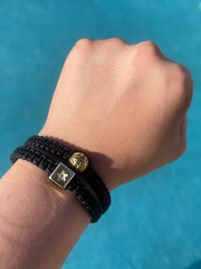King Baby Studio Bracelet Set Adjustable Cord Stack Unisex